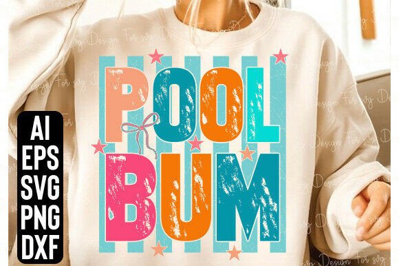 Download Trendy Summer Design Preppy Pool Bum PNG - Summer design Collection