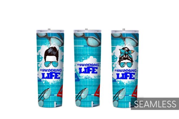 Download Swimming Tumbler Sublimation Bundle - Tumbler sublimation Collection
