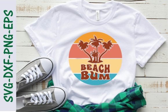 Download Beach Bum Svg, Retro Summer Design - Summer design Collection